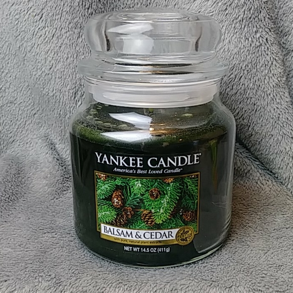 Unused Yankee Candle Basalm Cedar 14.5 oz